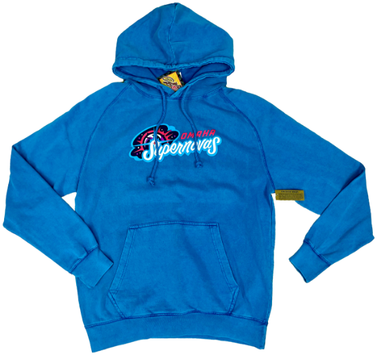 Picture of Supernovas  Lane Seven Unisex Vintage Raglan Hooded Sweatshirt - Vintage Lake