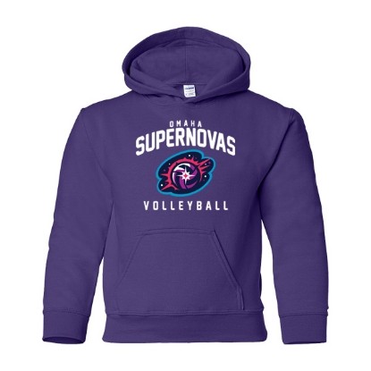 Picture of Supernovas YOUTH Hooded Sweatshirt - Purple (SN-003)