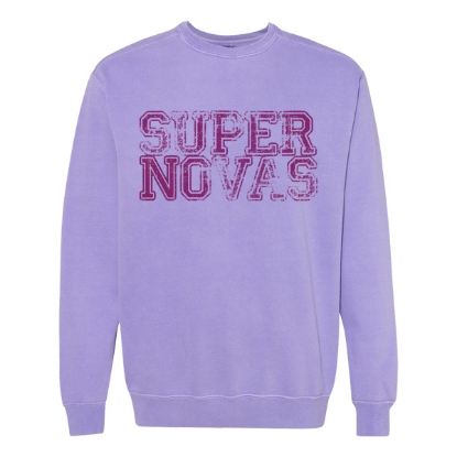 Picture of Supernovas Crewneck Sweatshirt - Violet