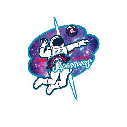 Picture of Supernovas Spike Sticker 5 inch