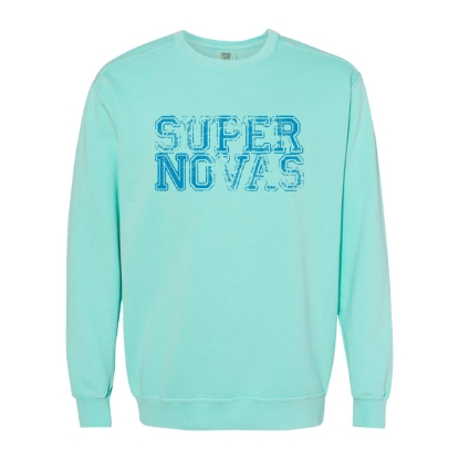 Picture of Supernovas Crewneck Sweatshirt - Mint