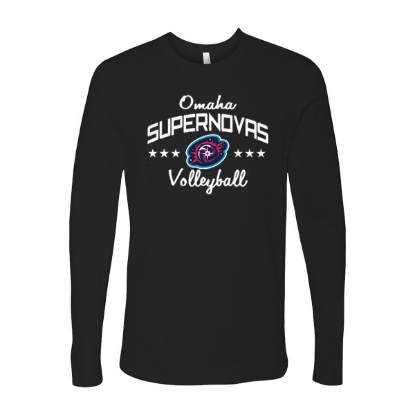 Picture of Supernovas Glow-In-The-Dark Long Sleeve - Black