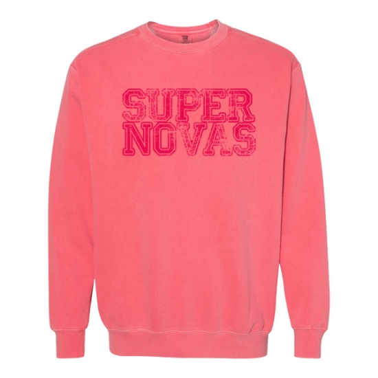 Picture of Supernovas Crewneck Sweatshirt - Watermelon