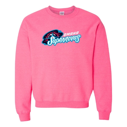 Picture of Supernovas Crewneck Sweatshirt - Safety Pink