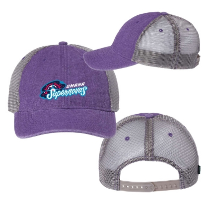 Picture of Supernovas Dashboard Trucker Adjustable Hat - purple/grey