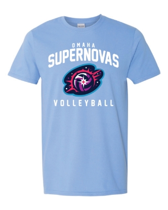 Picture of Supernovas Softstyle Short Sleeve Shirt -Carolina Blue (SN-003)