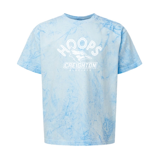 Picture of Creighton Youth Colorblast Heavyweight Short Sleeve Shirt (CU-141)