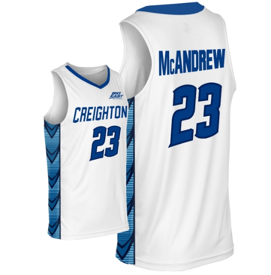 Picture of ****Limited Supplies**** Creighton #23 McAndrew Basketball Jersey