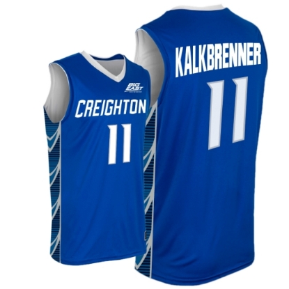 Picture of Creighton #11 Kalkbrenner Basketball Jersey