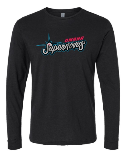 Picture of Supernovas DARK NITE Alternate Logo Long Sleeve