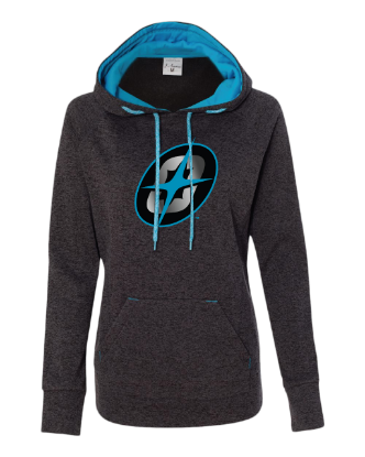 Picture of Supernovas Ladies DARK NITE Shiny O Cosmic Hoodie