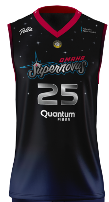 Picture of Supernovas Adult DARK NITE Replica Jersey - SN-072 **Limited Supply**