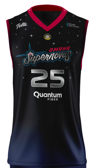 Picture of **PRE-ORDER**Supernovas Youth DARK NITE Replica Jersey - SN-072