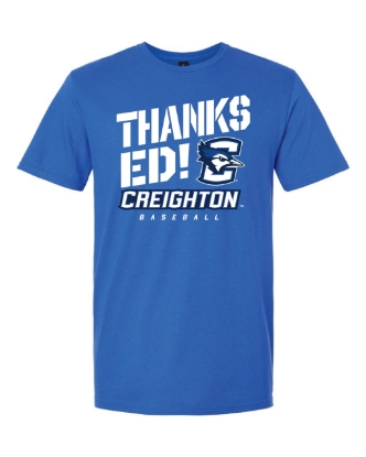 Picture of Creighton Thanks Ed Short Sleeve Shirt (CU-401)