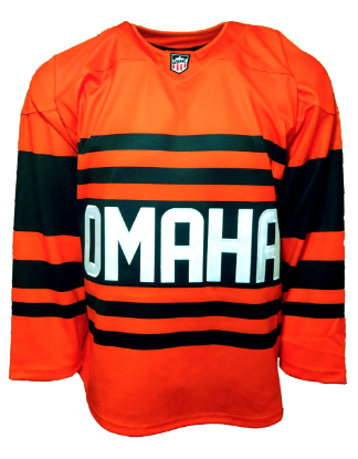 Picture of Lancers Replica  Orange Hockey Jersey - 2025