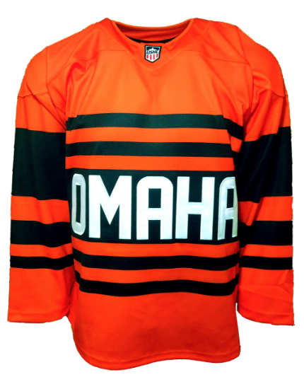 Picture of Lancers Replica  Orange Hockey Jersey - 2025