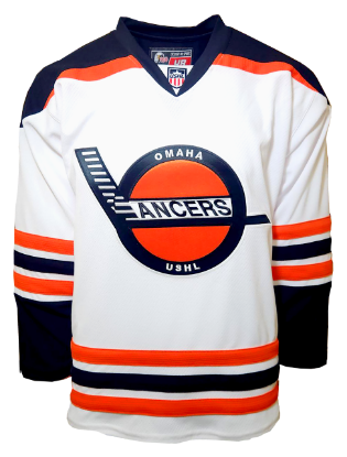 Picture of Lancers Replica  Youth White Hockey Jersey - 2025 