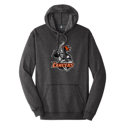 Picture of Omaha Lancers Lightweight Fleece Hooded Sweatshirt  (Lancers-001) 