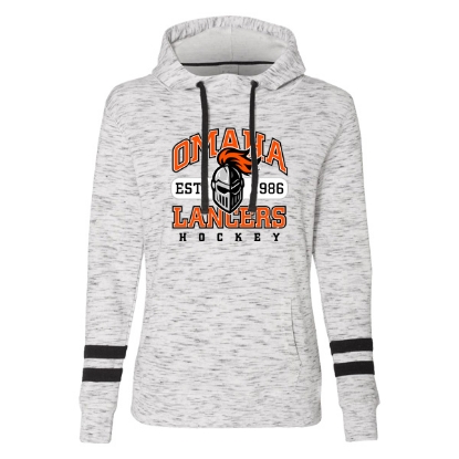 Picture of Omaha Lancers Ladies Fleece Hooded Pullover (Lancers-018)