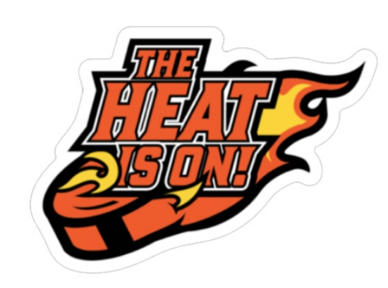 Picture of Omaha Lancers Sticker - Heat is On