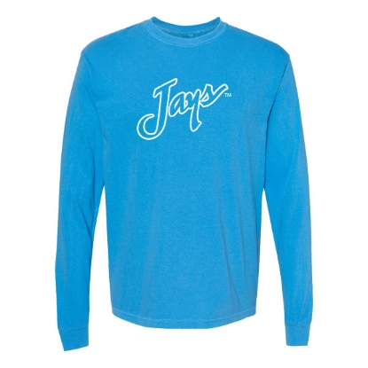 Picture of Creighton Soft Cotton Long Sleeve Shirt (CU-347)