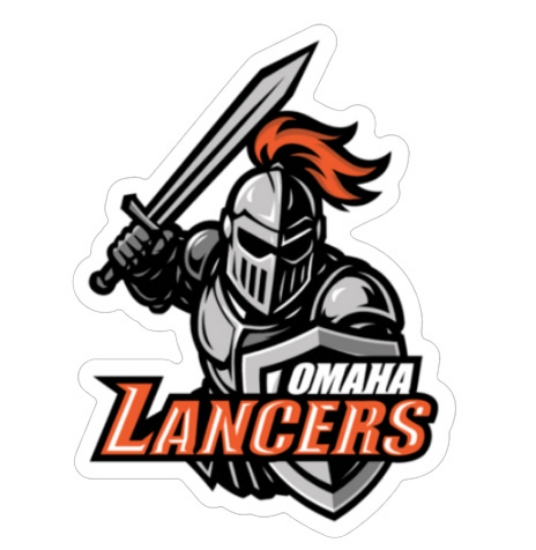 Picture of Omaha Lancers Sticker - Knight