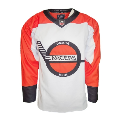 Picture of Lancers Replica  Youth White Hockey Jersey - 2025 