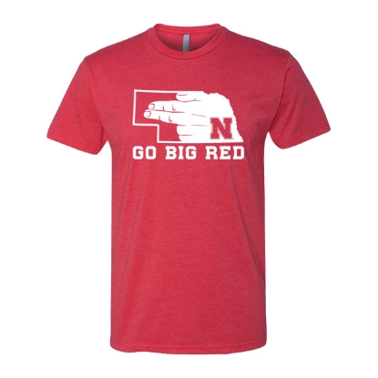 Picture of Nebraska Football Soft Cotton Short Sleeve Shirt (NU-323)