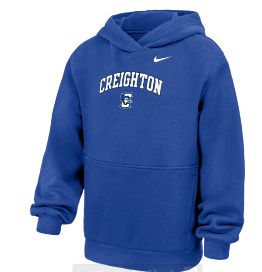 Picture of CU Nike Y Arch Club Hoodie-Royal