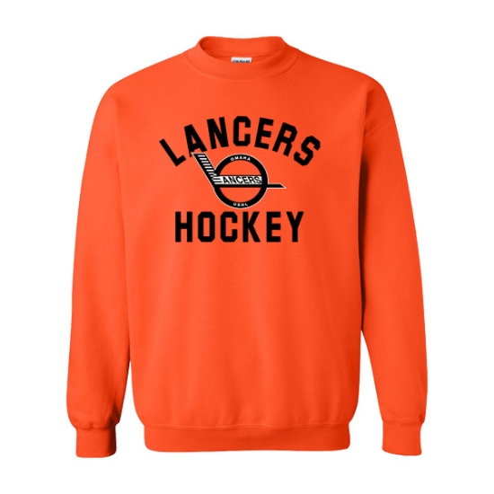 Picture of Omaha Lancers Heavy Blend Crewneck Sweatshirt (Lancers-261)