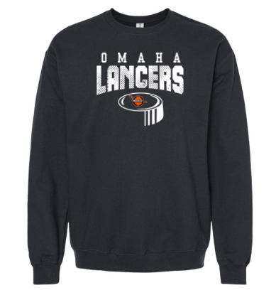 Picture of Omaha Lancers Softstyle Midweight Crewneck Sweatshirt (Lancers-016)