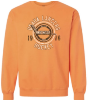 Picture of Omaha Lancers Softstyle Midweight Crewneck Sweatshirt (Lancers-224)