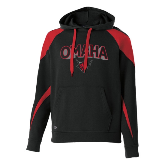 Picture of UNO-254-Hoodie-BLEND Blk/Red