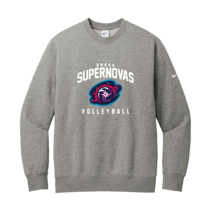 Picture of Supernovas Nike® Crew Sweatshirt - Grey Heather
