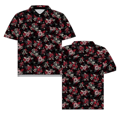 Picture of UNO Hawaiian Short Sleeve Button Up Shirt 