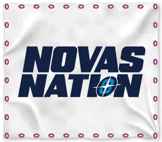 Picture of Supernovas  Nova Nation Light Up Rally Towel  - Blue 