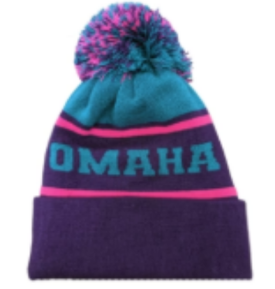 Picture of Supernovas Omaha Beanie with Cuff and Pom