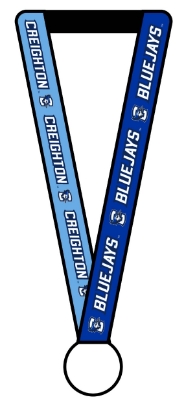 Picture of Creighton Carolina Blue Lanyard 
