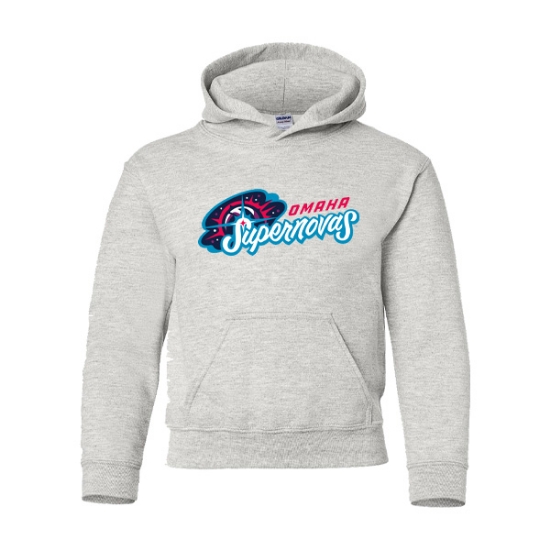 Picture of Supernovas YOUTH Hooded Sweatshirt - Ash