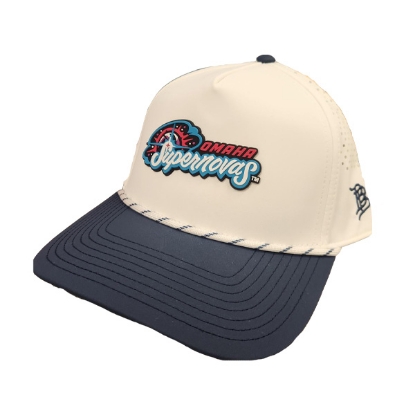 Picture of Supernovas BB 545 Rope Volleyball hat -White/Orion