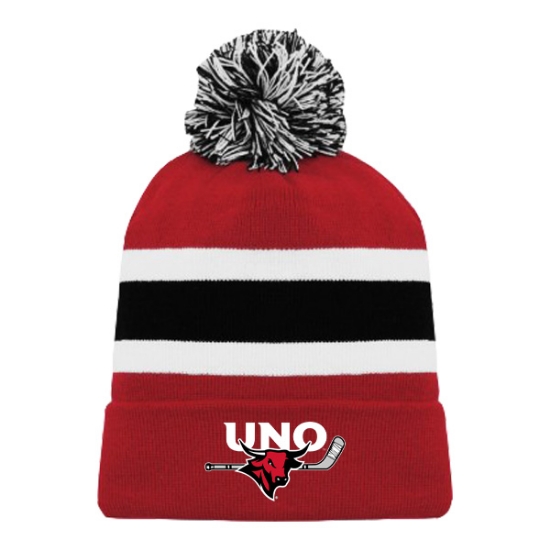 Picture of UNO  Pom Beanie - New Jersey Red
