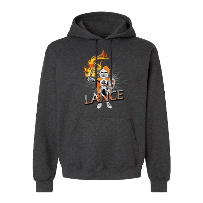 Picture of Omaha Lancers MASCOT Hooded Sweatshirt (Lancers-266)