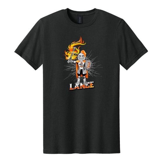 Picture of Omaha Lancers Soft Cotton MASCOT Short Sleeve Shirt(Lancers-266)