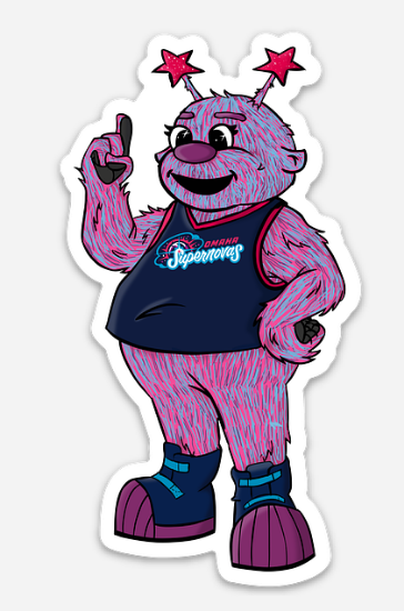 Picture of Supernovas Starla Mascot Sticker