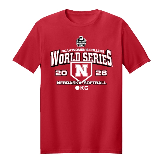 Picture of Nebraska Softball NCAA WCWS Short Sleeve Shirt