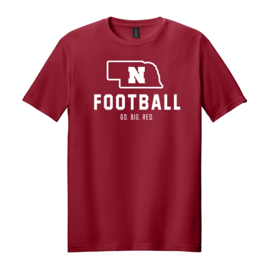 Picture of Nebraska 'N' State Football Short Sleeve Shirt