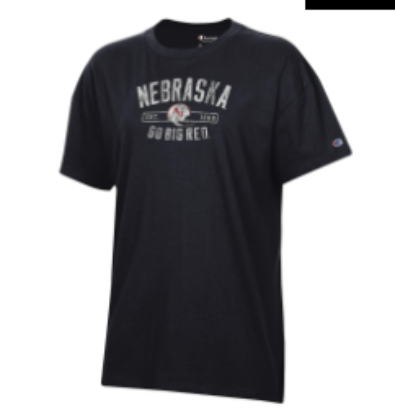 Picture of Nebraska Women's Core Oversized T