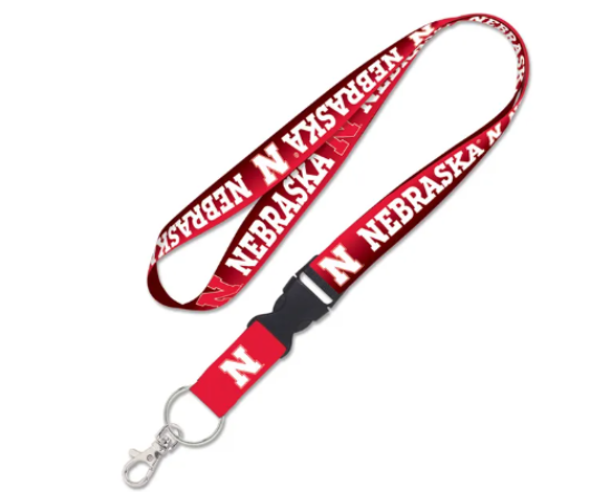 Picture of Nebraska Huskers Lanyard - OMBRE