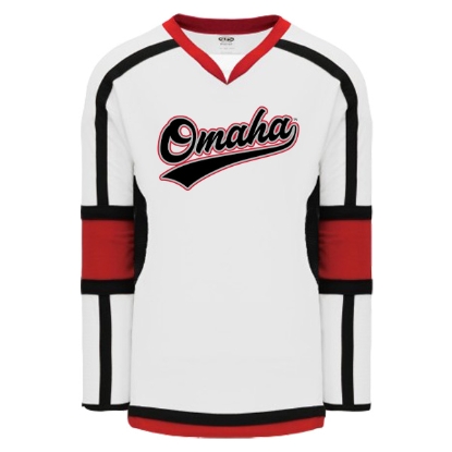 Picture of UNO Adult Hockey Jersey (White/Red)