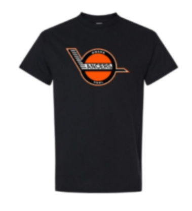 Picture of Omaha Lancers Youth Retro Stick Short Sleeve Shirts (Lancers-008)